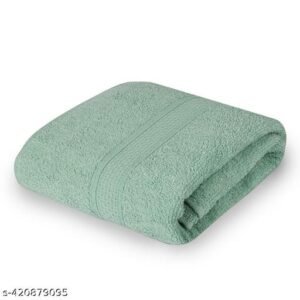 Cotton Towel for Bath Large Size-Super Soft Bathing Towel Quick Dry Super Absorbent-Textured Bath Towel for Men and Women (70 x 140 cm) Firozi