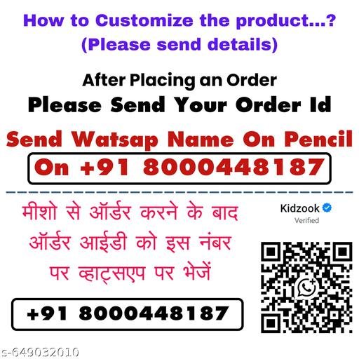 Customized Name Pencils (Before Order Plz Chk All Image) - Image 3