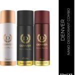 Caliber,Honour & Imperial Nano Travel Size Pack Deo Perfume Body Spray - For Men  (50ml X 3 )