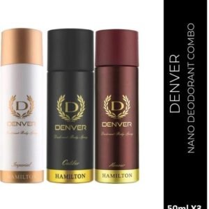 Caliber,Honour & Imperial Nano Travel Size Pack Deo Perfume Body Spray - For Men  (50ml X 3 )