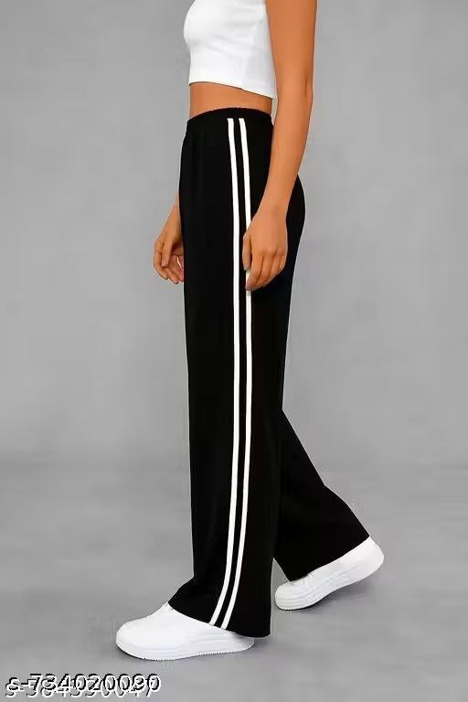 Trendy women's patti cargo trouser pants Contrast Ladies Lower - Image 4