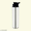 HAYAT STEEL (( SPORTS )) Stainless Steel Sports Water Bottles |Steel bottel | Sports bottle| School bottle | Office bottle | College bottle| Single Wall BPA Free & Leak Proof Cap and Steel Bottle silver, Steel fridge Bottle, Water Bottle 1000ml(1 litre)Approx, Pack of 1
