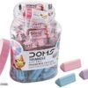 Triangle Dust Free Fragrance Eraser Non-Toxic Eraser (Set of 20, Multicolor)