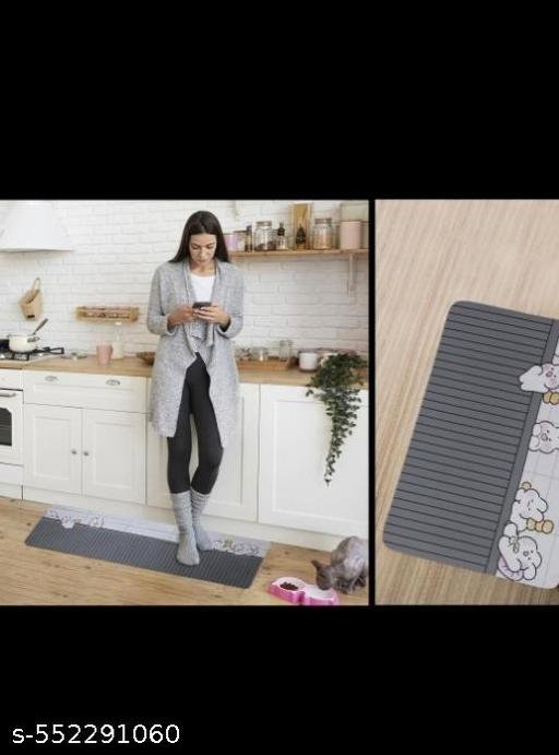 Icon E-Zone Attractive Rubber Kitchen Mat,Floor Mat,Fancy Kitchen Mat,Anti-Slip Kitchen Mat,Colorful,Classy,Unqiue,Modern Kitchen Mat(Pack Of 2) - Image 5