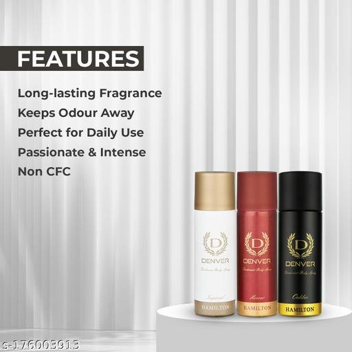 Caliber,Honour & Imperial Nano Travel Size Pack Deo Perfume Body Spray - For Men (50ml X 3 ) - Image 5