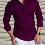 MACSAM Premium Stylish Shirts For Men - WINE