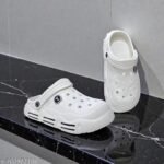 WHITE CLOG | WHITE SANDALS | STYLISH WHITE  CLOG.