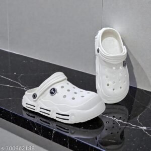 WHITE CLOG | WHITE SANDALS | STYLISH WHITE  CLOG.