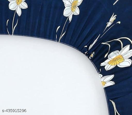 GLACE COTTON DOUBLE BED BEDSHEET PACK OF 1 WITH 2 - Image 4