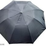 Umbrella 2 Fold Silver Coating For Rain Manual opening & Close for Men & Women