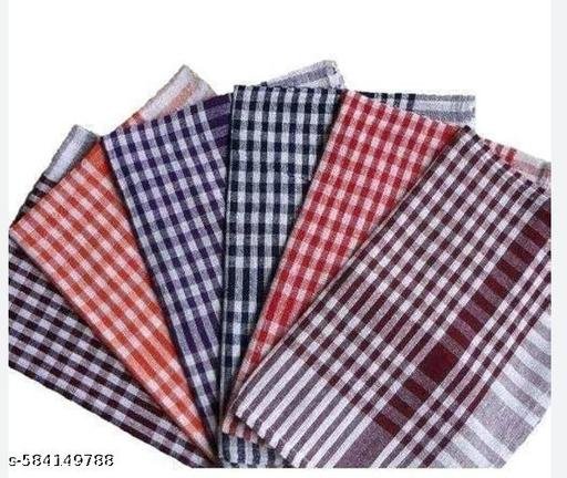 Cotton Checkered Kitchen Towels & Napkins – Dish Cloths for Cleaning, Drying & Wiping (Pack of 42x42 cm, Multi-Color)`combo 6 - Image 3