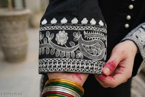 WOMENS RAYON EMBROIDERY PAKISTANI KURTA AND PALAZZO SET - Image 3