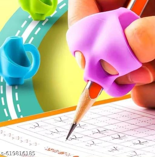 Children Pensil Holder multiple colour, Pack Of 3pis Grip ( Pack of 3 ) - Image 4