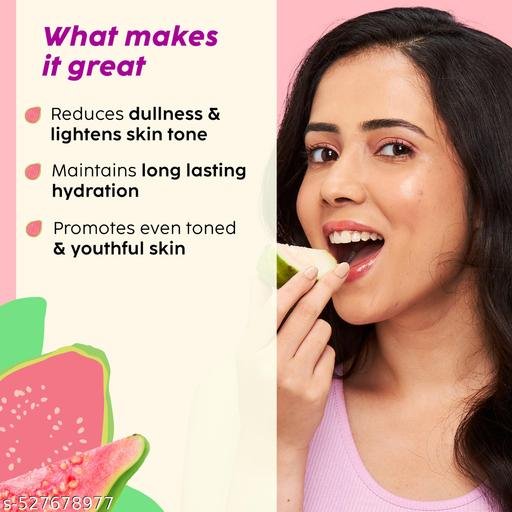 - Guava Glow Regime with 10% Vitamin C Face Mini Serum (10ml) & Juicy Mini Cleanser | For Dark Spot Corrections and Brighter Complexion | (20 ml) (Pack of 2) - Image 4