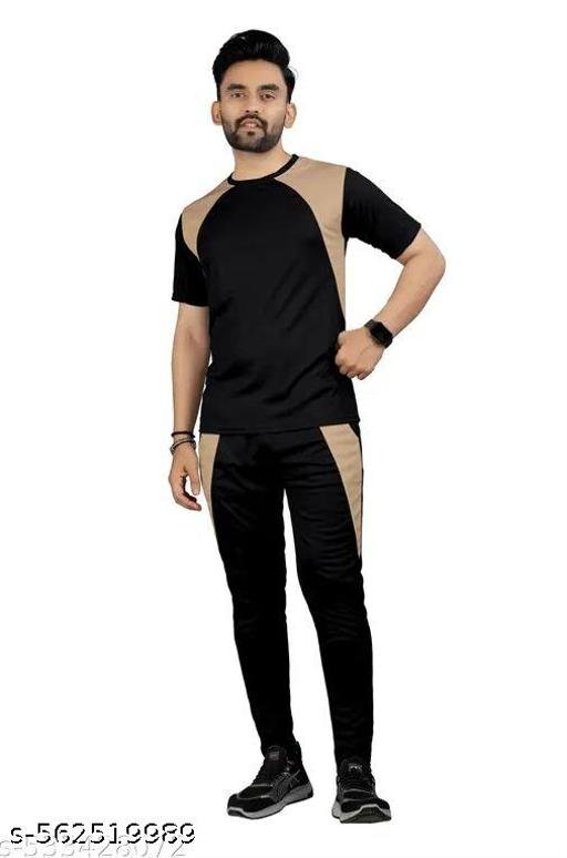 Men's ColourBlock Nightshuits/Tracksuit
