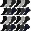 N N Socks 12 Pairs Rich Cotton Stylish Ankle Length Cotton Socks For Men’s & Women’s