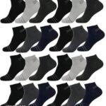 N N Socks 12 Pairs Rich Cotton Stylish Ankle Length Cotton Socks For Men’s & Women’s