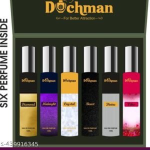 DUCHMAN LUXURY FRESH PERFUME PACK OF SIX WITH OUD PERFUME 10X6ML