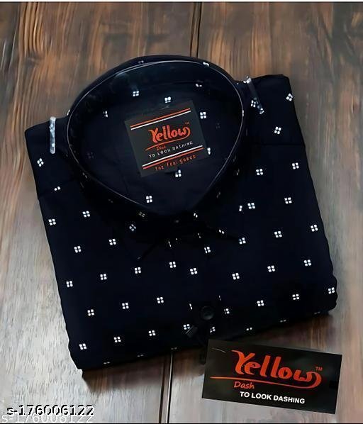 Oversize Plus size Men Casual Printed Shirt