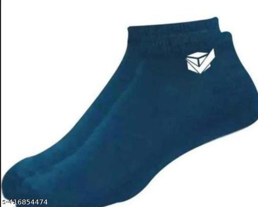 Fashionable Latest Multicolor Men Ankle Length socks Pack of 5 - Image 3