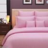 DOUBLE BED PLAIN BEDSHEET WITH TWO PILLOW COVERS
