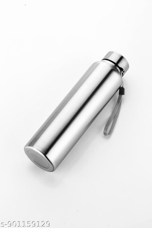 Stainless Steel Slim Light Weight Water Bottle With Loop 1000 Ml School,College,Fridge,Home & Office bottle for Mens and Womens (Pack of 1) - Image 3