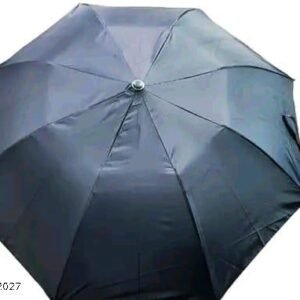 Umbrella 2Fold Silver Coating For Rain Manual Opening & Close For Men & Women...