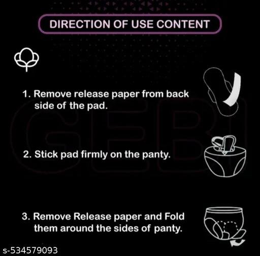 maxi new cotton sanitary pad day & night protection UPTO 24 HOURS soft-weave cover for rashes and itching free skin. Pack of 1 (40 pc) for Women and Girls - Image 4
