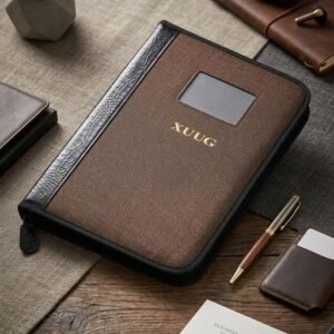 Porrtfolio FIle Folder With 20 leafs Brown Portfolio (BPF)