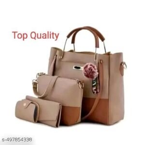 Combo Women's handbags Ledis purse trendy handbag for girls top women Handbags combo pack of 4