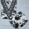 Women's cotton floral printed v neck embroidery kurta pant set | casual ethanic wear outfit for ladies (XXS to XXL)