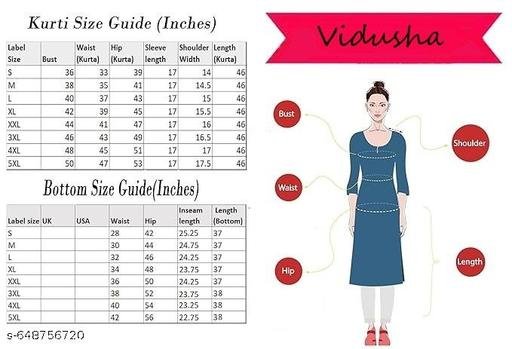 Vidusha Kurti Dupatta Set with Bottomwear For Women's - Image 5