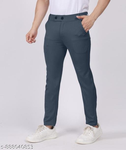 Men Modern Slim Fit Dress Pants – Comfortable Stretch Formal Trousers - Image 3