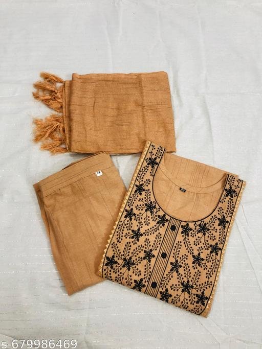 2 Kurta 1 pant 1 dupatta set for women - Image 5