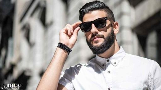 Men Black Plastic sunglasses , UV Protected Thug Life Sunglasses (Pack of 3) - Image 4