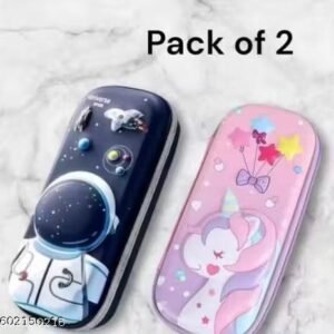 Zip
Lock pouch 2pc unicorn and astronaut pouch eva pencil best for school going kids