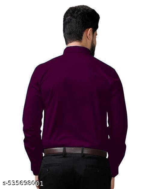 MACSAM Premium Stylish Shirts For Men - WINE - Image 3