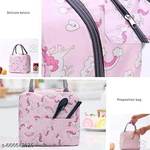 CROSSLINE Insulated Lunch/Tiffin/Travel/Storage Bag | Leakproof Keeps Hot and Cold | Unisex Lunch Box Bag for Kids, Office, Picnic, School - Image 4