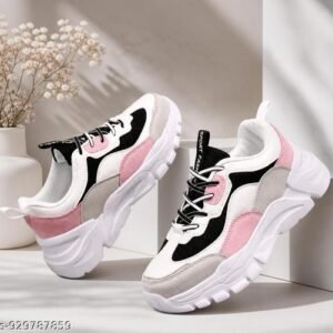 Woman daily wear, trending, fashionable  chunky sneakers.