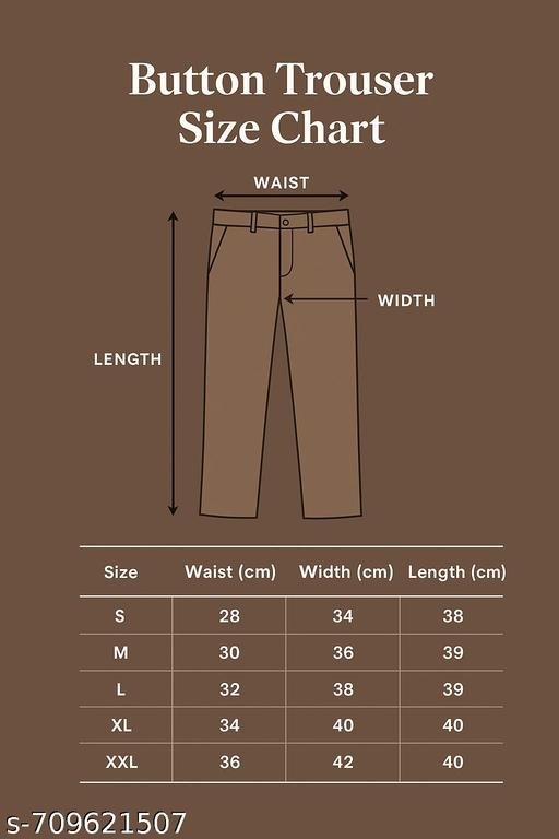 Men Solid Slim Fit Formal Trousers | Stretchable Office Wear Pants | Casual Daily Wear Pants ( pack of 2 )under 400 - Image 5