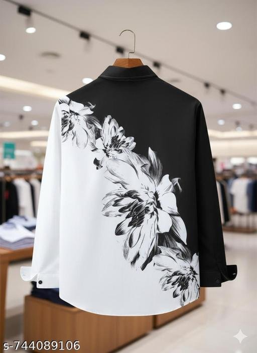 Men’s Stylish Printed full Sleeve Shirt | Fit Stylish Casual Wear | Trendy Lycra short Sleeve Printed Shirt for Men | Party & Daily Wear | Premium Lycra Men’s Printed long Sleeve Shirt | Comfortable Fit | Stylish Lycra Printed Shirt for Men | Men’s Fashion Lycra Printed full Sleeve Shirt. - Image 3