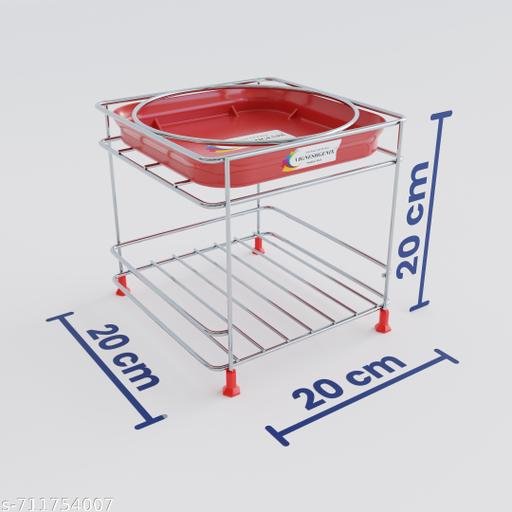 Premium Stainless Steel Matka Stand with Glass Holder | Rust Resistant - Image 4