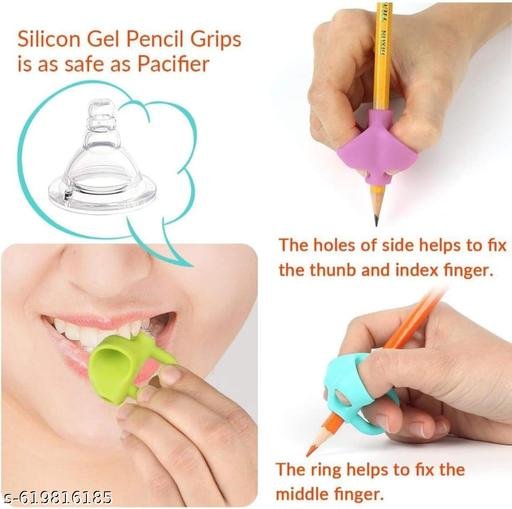 Children Pensil Holder multiple colour, Pack Of 3pis Grip ( Pack of 3 ) - Image 5