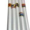 White Synthetic Notebook Cover Rolls – Pack of 5 Rolls (4m Each) | notebook cover roll | synthetic book cover roll | white book cover roll | waterproof notebook cover | school book covers | tear resistant cover roll | book wrapping roll | synthetic notebook cover | 4 meter book cover roll |