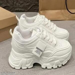 Trendy Sports Shoes for Women | Women's Active Lifestyle Shoes | Fitness and Exercise Shoes | Sporty Lace-up Trainers | Comfortable Running Sneakers | Lightweight Sports shoes for Sports/workout/ jogging/Gym/Running/partywear