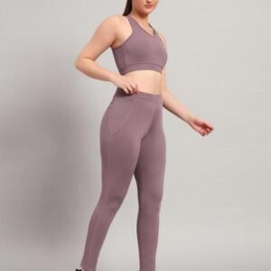 Women's Activewear Co-Ord Clothing Set (Violet-Vezuban)