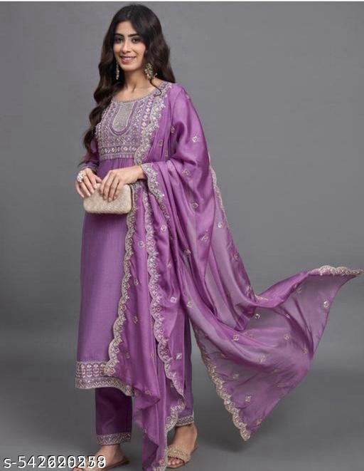 Kurti with Dupatta and Bottomwear
