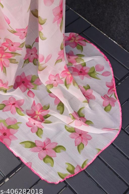 FLOWER DESIGNER SAREE - Image 5