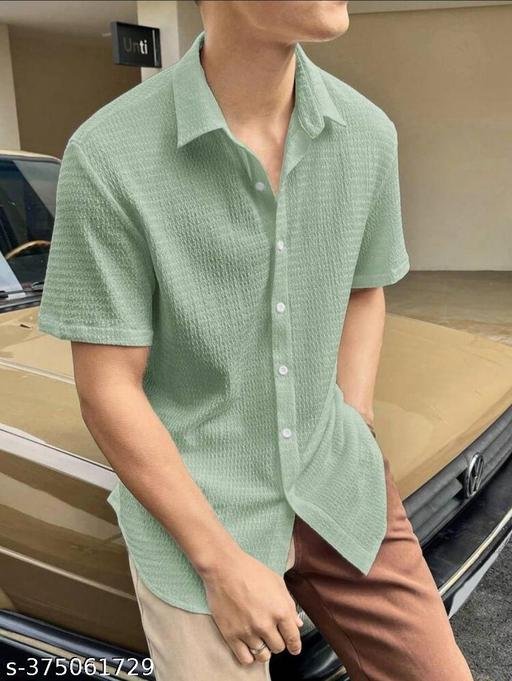 Shirt, , SHIRT, imported popcorn febric shirt, PRINTED shirt, casual shirt, formal shirt, party wear shirt, shirt for men, shirts, shirts for mens, office shirt, full sleeve shirt, solid shirt Men kurta type Shirts
