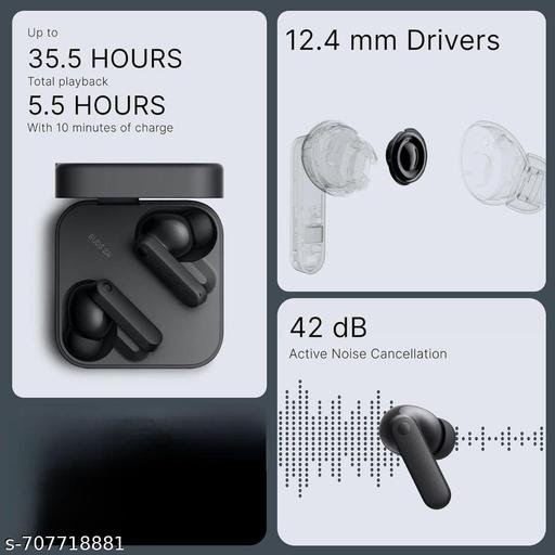 Wireless TWS Bluetooth Ear buds | High-Quality Sound | Long Battery Life | Touch Control Ear buds | Comfortable Fit | Bluetooth 5.4 Ear buds | Premium Design Combo | Perfect for Music, Calls, and | Ideal for Gaming, Workout, and Travel - Image 5